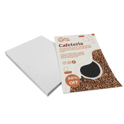 Panfletos, Flyers E Folhetos - Apergaminhado 150G