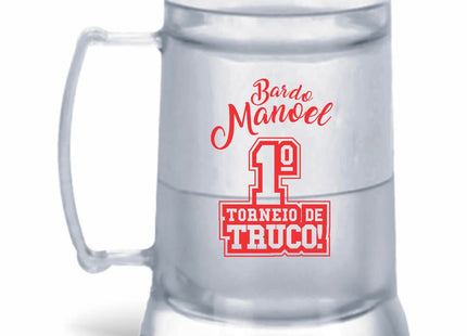 Caneca Plásticas Com Gel 300Ml   Gel Incolor  1X0