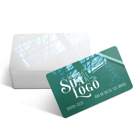 Cartões Fidelidade  Plástico Compacto 50G