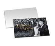 Convites Fotográficos  Couchê Fosco 210G Com Verniz Uv Total Frente