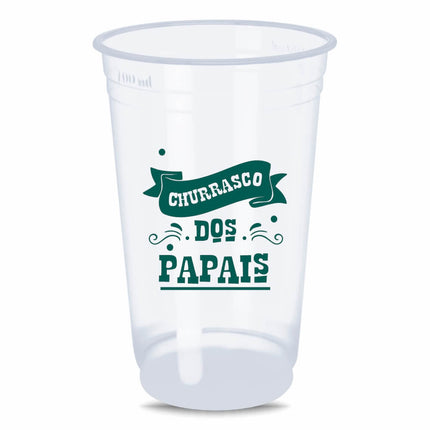 Copos Descartáveis  400Ml   Transparente  1X1