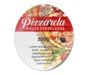 Adesivo Vinil Metalizado - Rotulo Tinta Branca  120G 4X0