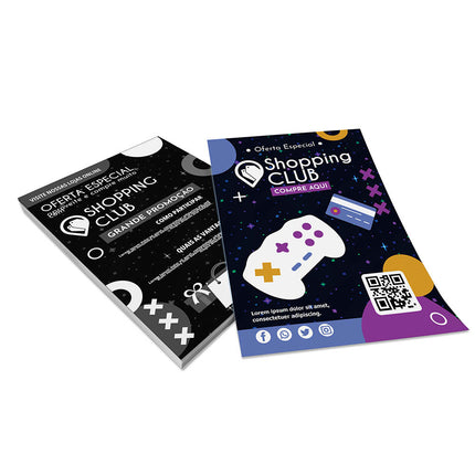 Panfletos, Flyers E Folhetos Couchê 150G Sem Verniz 300X400Mm