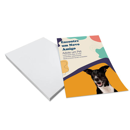 Panfletos, Flyers E Folhetos - Couchê