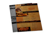 Cardápios Descartáveis Kraft 250G 210X300Mm