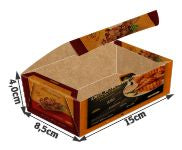 Embalagens Para Delivery Kraft 250G Massas Pequena  4X0