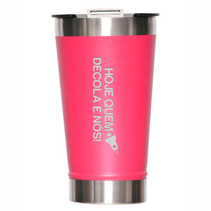 Copos Térmicos Modelo Com Abridor 470Ml