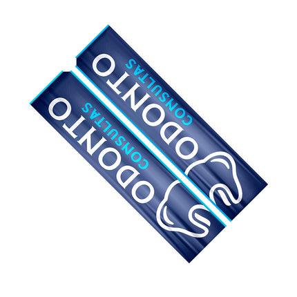 Wind Banner Bandeira Avulsa Tecido Oxford  Gg Modelo Retangular  4X4