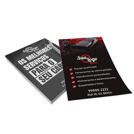 Panfletos, Flyers E Folhetos - Apergaminhado 180G