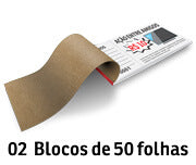 Rifa Apergaminhado 90G 155X75Mm  4X0