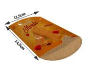 Embalagens Para Delivery Kraft 250G Pastel