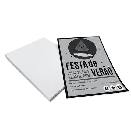 Panfletos, Flyers E Folhetos - Apergaminhado 75G
