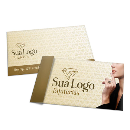 Envelopes Personalizados Ap Sulfite 90G Aba Lateral 230X110Mm  4X0