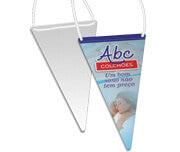 Bandeirolas  Couchê 150G Pirâmide Sem Verniz 152X300Mm