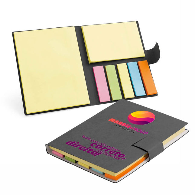 Bloco De Post It 105X80Mm - 4X0 - Preto