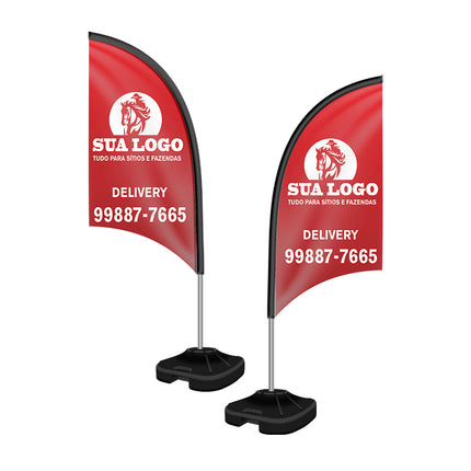 Wind Banner - Kit Completo - 1,90M  (P)
