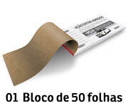 Rifa Apergaminhado  75G 155X75Mm  1X0