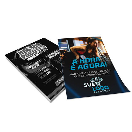 Panfletos, Flyers E Folhetos - Apergaminhado 180G