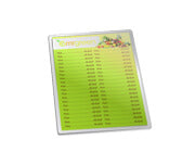 Cardápios Plastificação Rígida 0,10Mm Couchê 150G