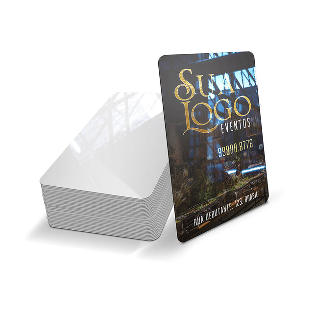 Cartões Fidelidade  Plástico Compacto 50G