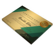 Certificados 420X300Mm Gold Master 300G Sem Verniz  4X0