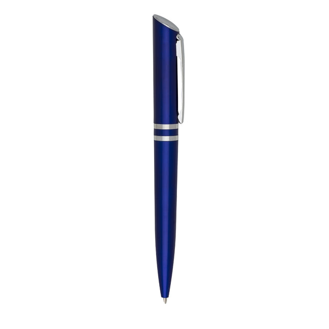 Caneta Plástica Com 2 Aneis