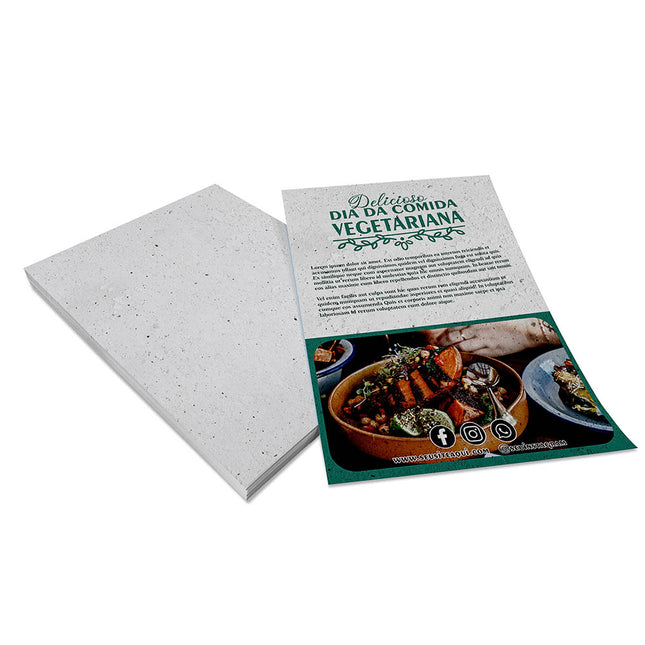 Panfletos, Flyers E Folhetos Reciclato 90G Sem Verniz