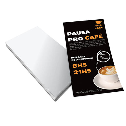 Panfletos, Flyers E Folhetos Couchê 70G Sem Verniz