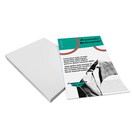 Panfletos, Flyers E Folhetos Couchê 115G Sem Verniz