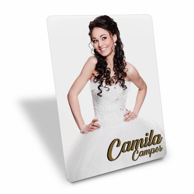 Foto Com Suporte Pvc 0,50Mm Premium Branco 100X140Mm  4X0