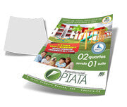 Panfletos, Flyers E Folhetos - Couchê