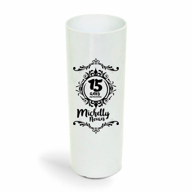 Copo Long Drink 350Ml  Leitoso Branco  1X0
