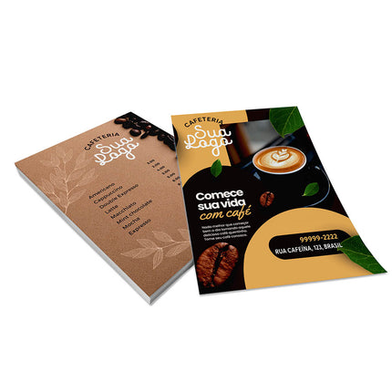 Panfletos, Flyers E Folhetos Couchê 150G Sem Verniz 300X400Mm