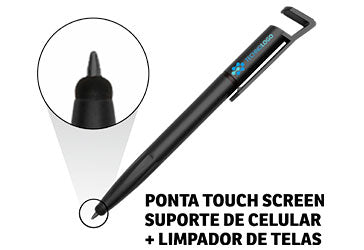 Canetas  Plásticas Multifunção Suporte De Celular