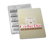 Calendário De Bolso Couchê 250G  Sem Verniz