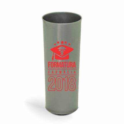 Copo Long Drink 350Ml  Leitoso Prata  1X0