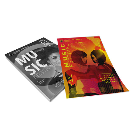 Panfletos, Flyers E Folhetos - Apergaminhado 180G