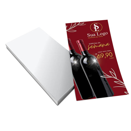 Panfletos, Flyers E Folhetos Couchê 150G Sem Verniz