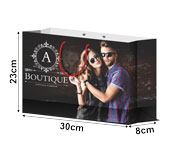 Sacolas   Apergaminhado 150G Sem Ilhos Sacola Média Horizontal  4X0