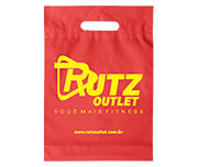 Sacolas   Plásticas Boca Vazada 250X350Mm 1X0 - Vermelho