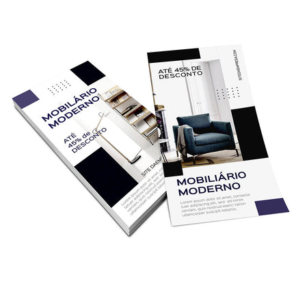 Panfletos, Flyers E Folhetos Couchê 150G Sem Verniz