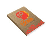 Caderneta Brochura E Cola Miolo Pers. Horizontal Kraft 250G 48 Folhas