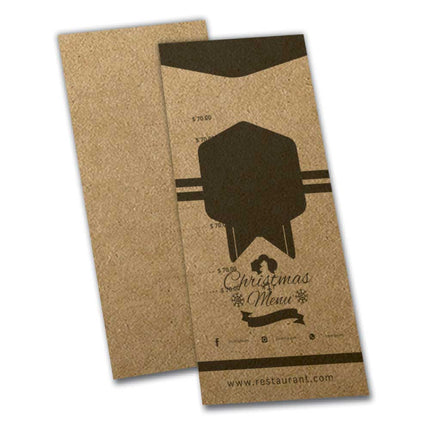 Cardápios  Simples  Kraft 250G