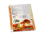 Delivery Cardápio Pvc 0,50Mm Premium