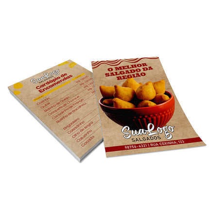 Panfletos, Flyers E Folhetos Couchê 150G Sem Verniz