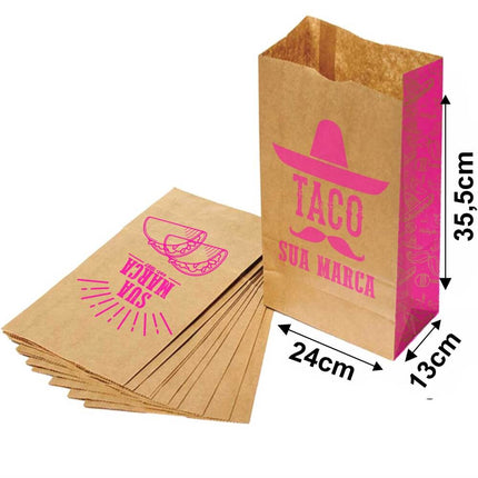 Sacolas E Sacos Saco Para Delivery  1X0 Tamanho M  240X355Mm - 1X0 - 10000Unid - Primus023 - Primus023 - Primus023