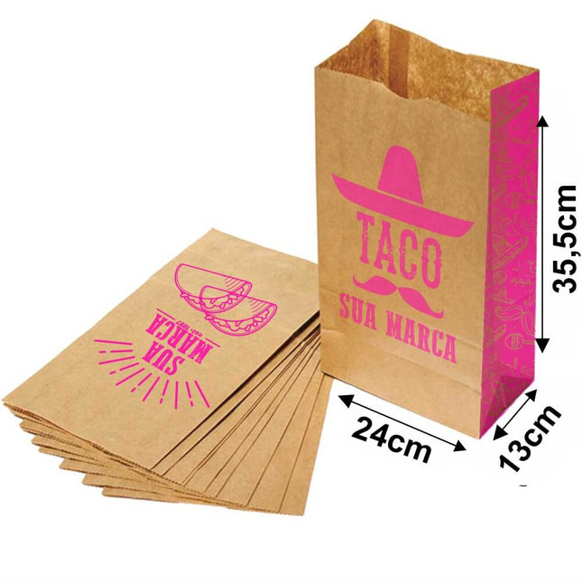 Sacolas E Sacos Saco Para Delivery  1X0 Tamanho M  240X355Mm - 1X0 - 10000Unid - Primus023 - Primus023 - Primus023
