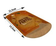 Embalagens Para Delivery Kraft 250G Pastel