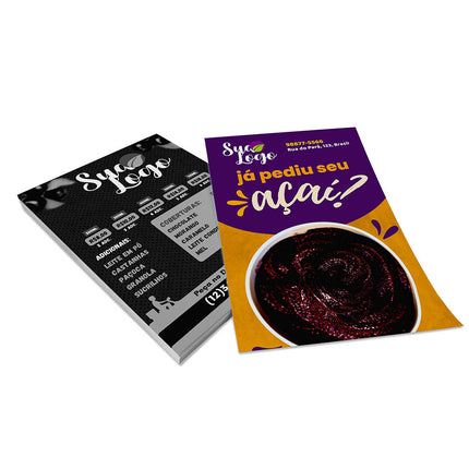 Panfletos, Flyers E Folhetos Couchê 150G Sem Verniz