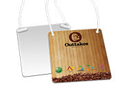 Credencial Couche 300G Clip Jacaré 90X98Mm